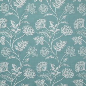 Grassington Teal - Estila B503 curtains