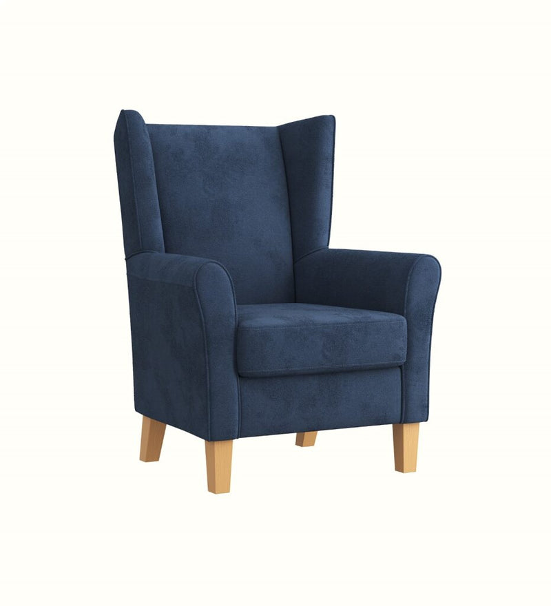 Alice wingback armchair for an elderly care lounge