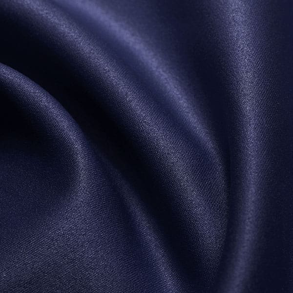 Close-up of Navy contract fabric sample for care home interiors