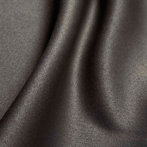 Close-up of Gunmetal contract fabric sample for care home interiors