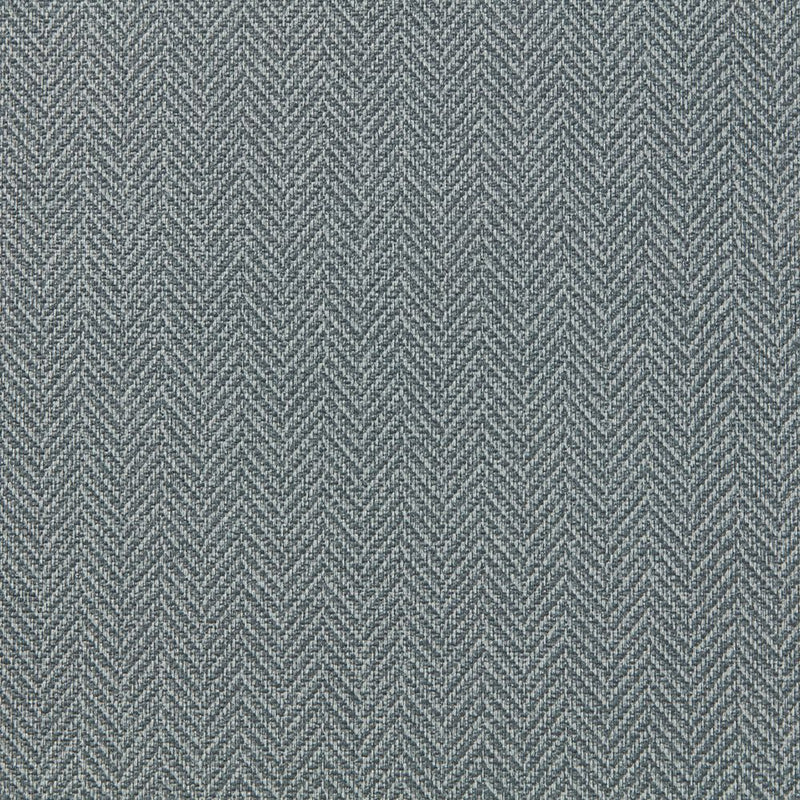 Close-up of Nevis Slate Blue contract fabric sample for care home interiors