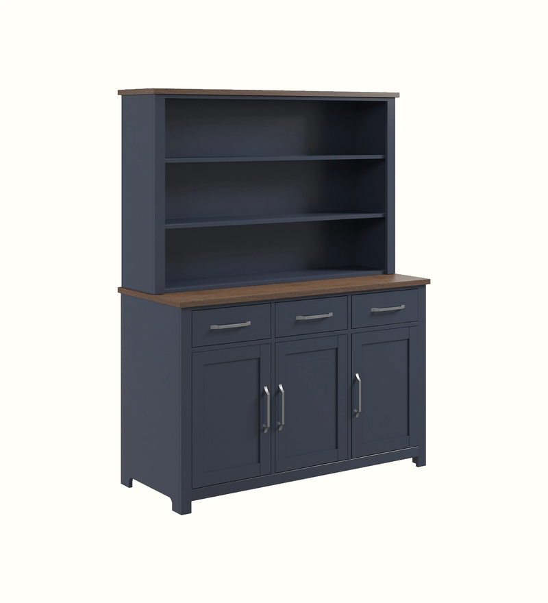 Three-door dresser in Navy finish for a care home communal area