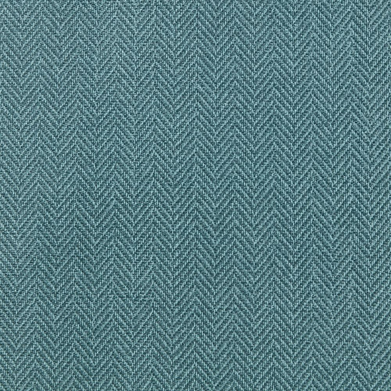 Close-up of Nevis Teal contract fabric sample for care home interiors