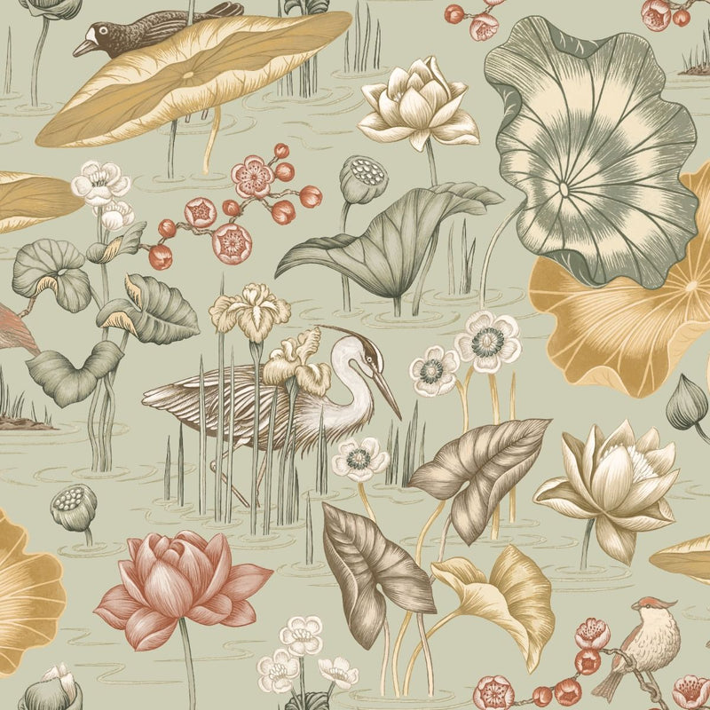 Close-up of Mizu Seafoam contract fabric sample for care home interiors