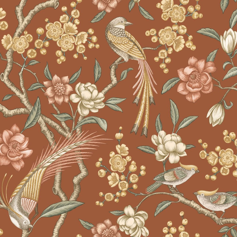 Close-up of Kanra Burnt Sienna contract fabric sample for care home interiors