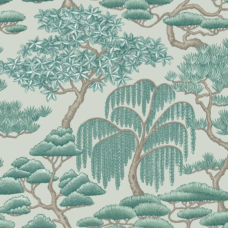 Close-up of Matsu Eau de Nil contract fabric sample for care home interiors