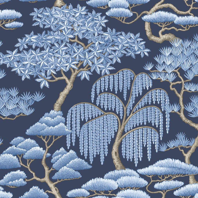 Close-up of Matsu Lapis contract fabric sample for care home interiors