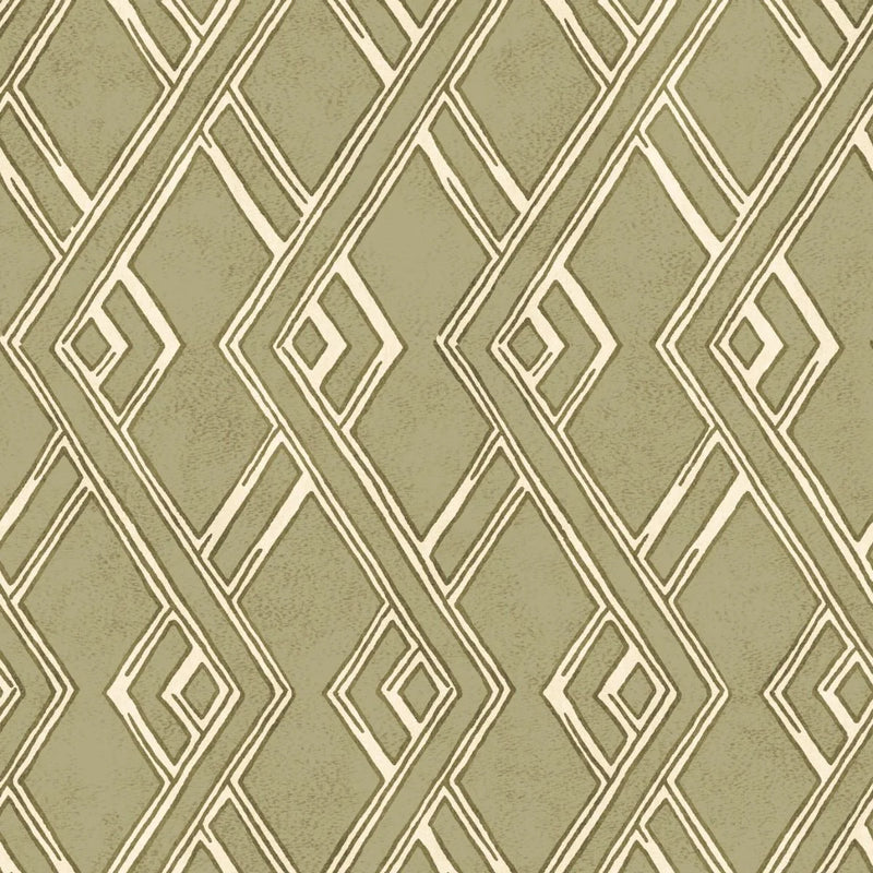 Close-up of Watari Olive contract fabric sample for care home interiors