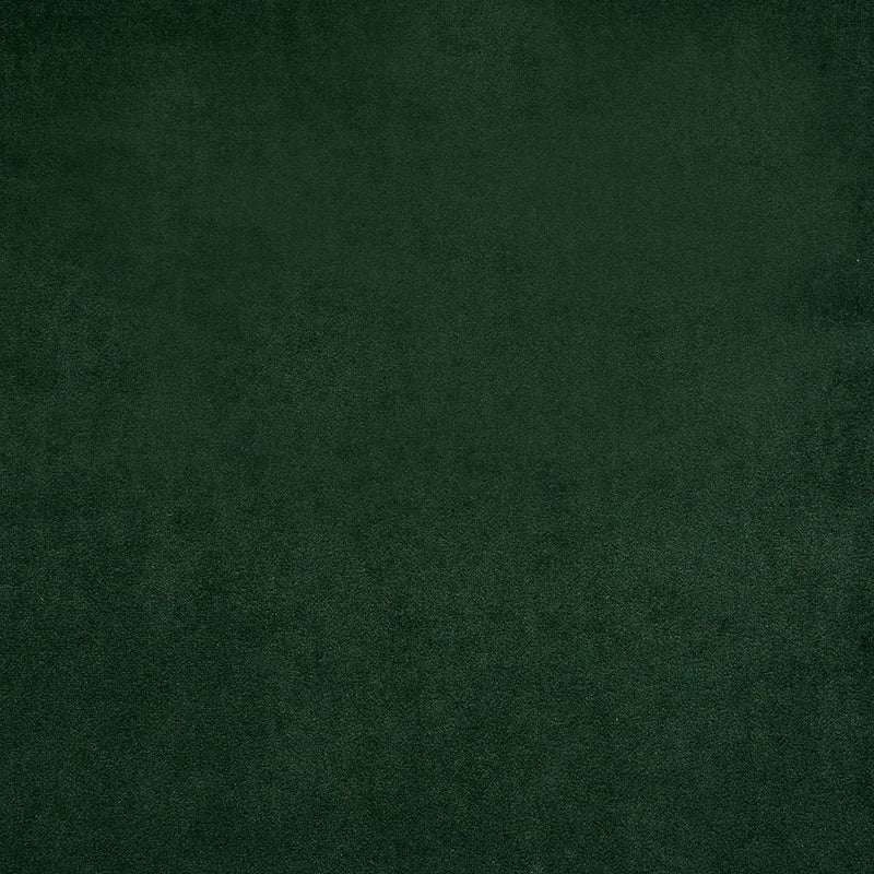 Close-up of Luxe Bottle Green contract fabric sample for care home interiors