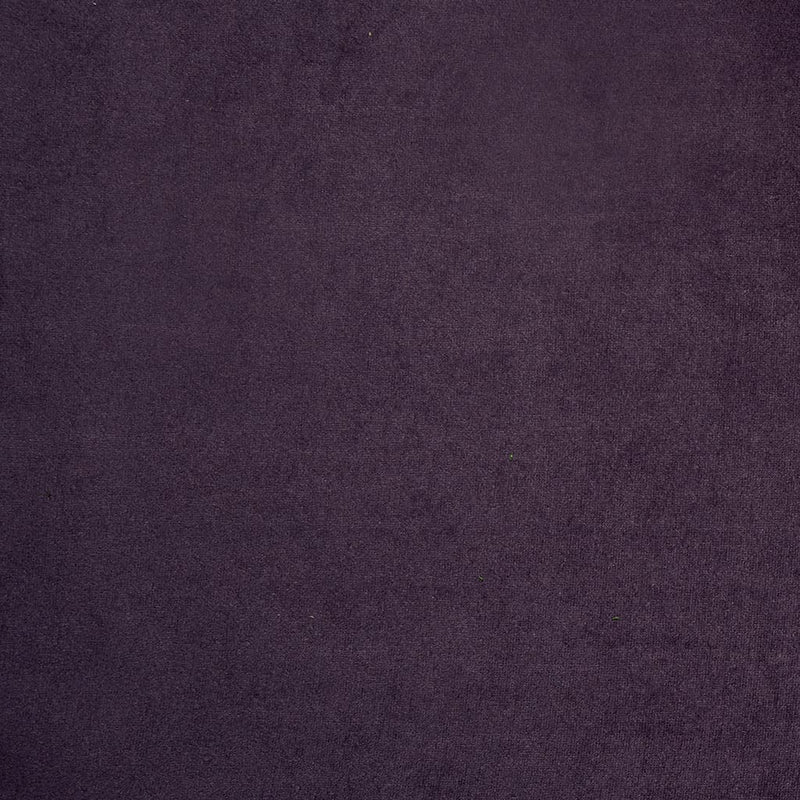 Close-up of Luxe Purple contract fabric sample for care home interiors