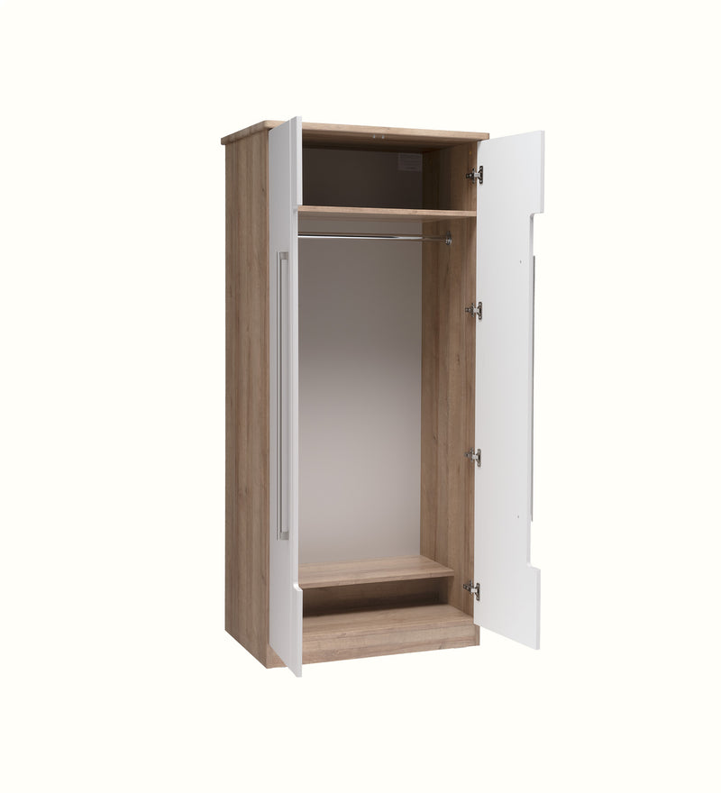 Admonere double wardrobe for a dementia care home bedroom, alternate view