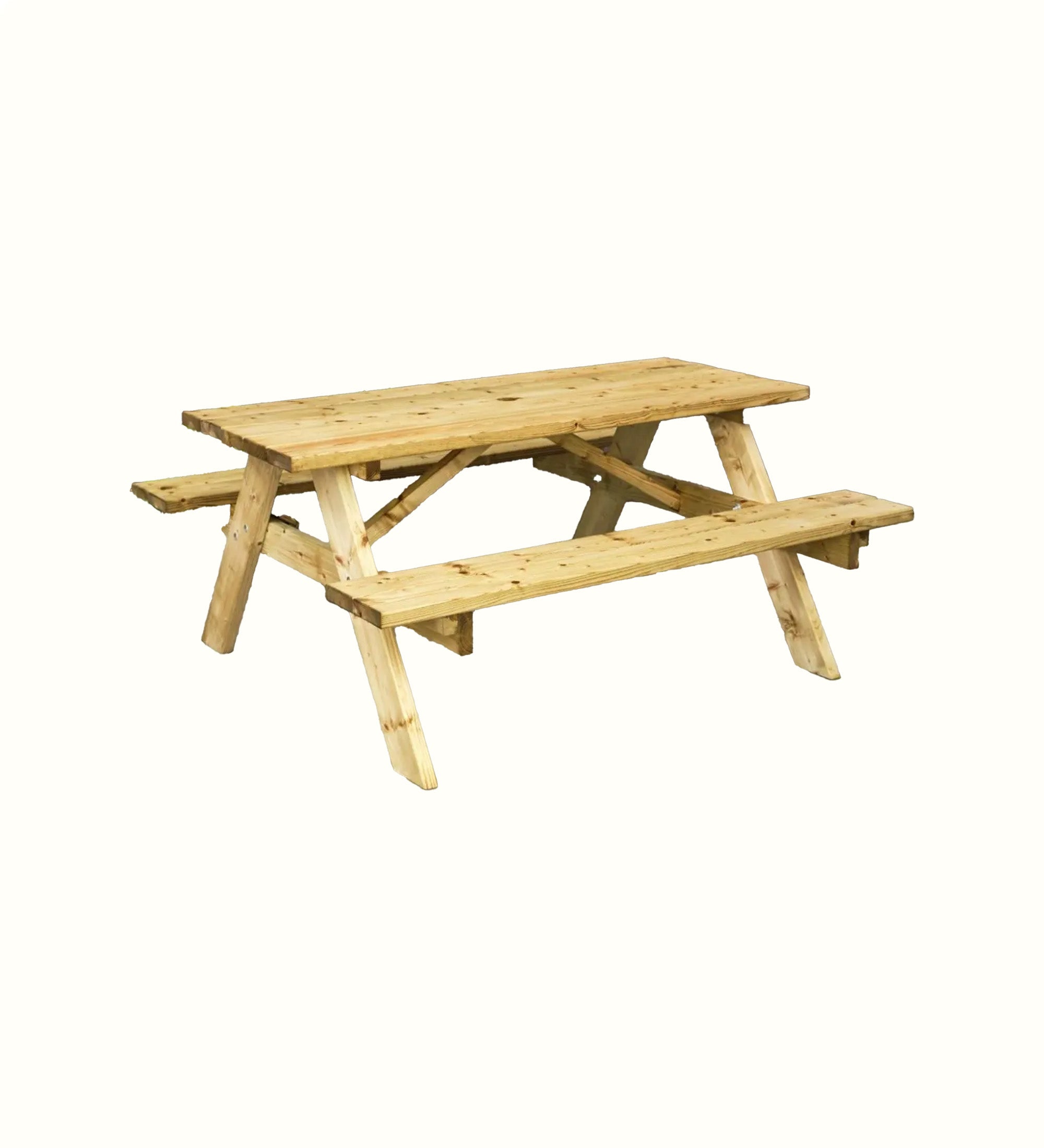 Arthur Rectangular 6-Seater Bench