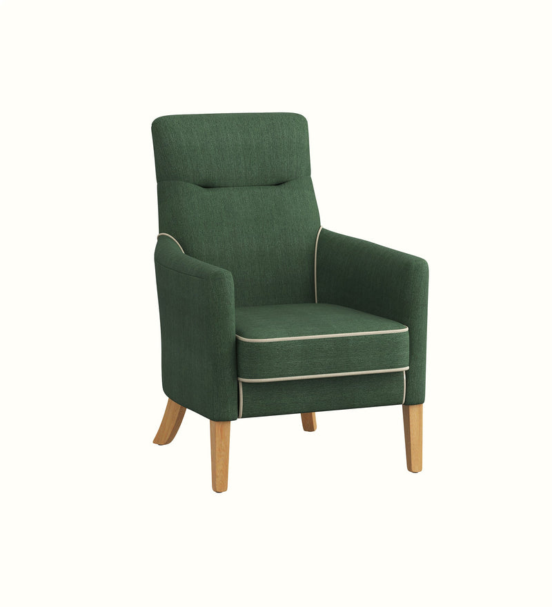 Asprey high-back armchair for an elderly care lounge