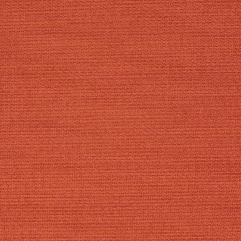 Close-up of Parody Linen Burnt Orange contract fabric sample for care home interiors