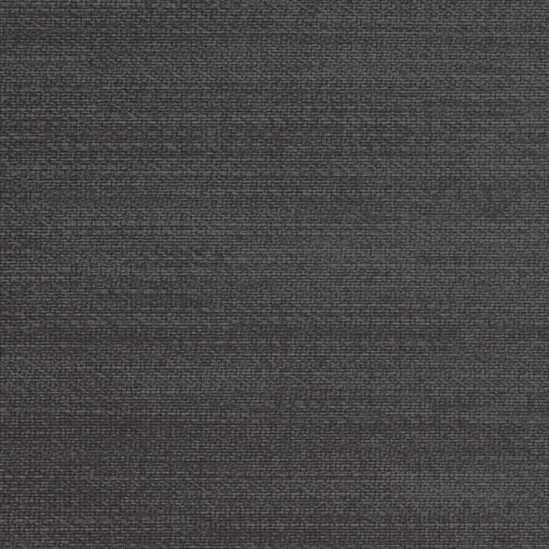 Close-up of Parody Linen Charcoal contract fabric sample for care home interiors