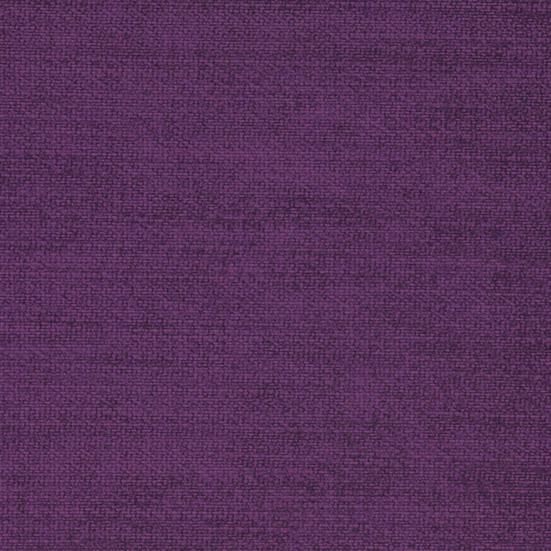 Close-up of Parody Linen Purple contract fabric sample for care home interiors