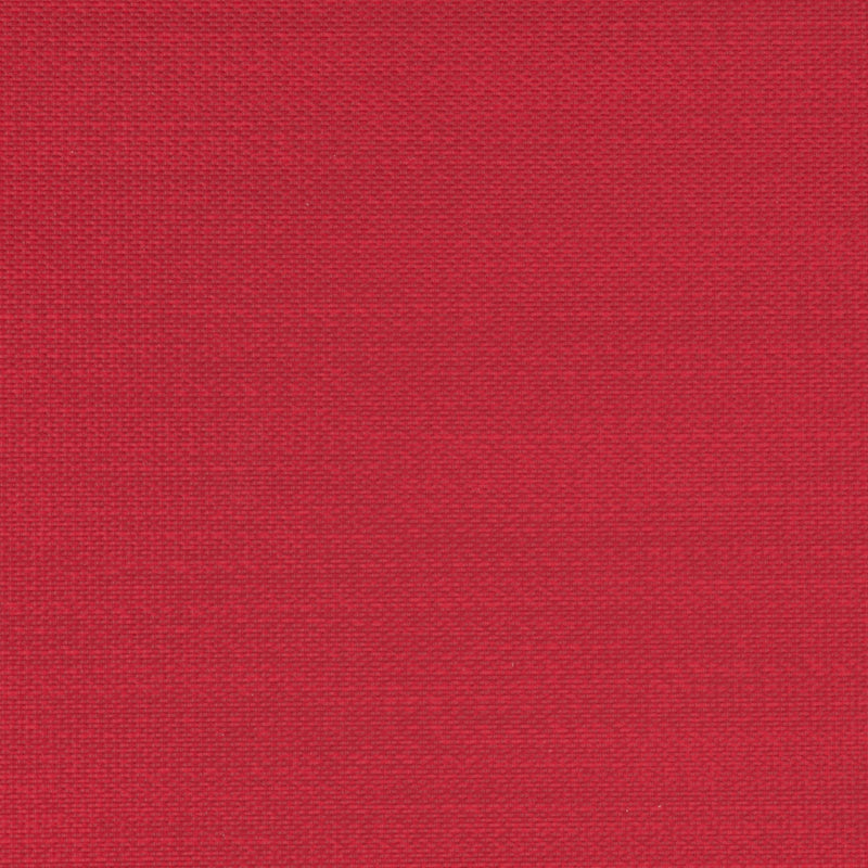 Close-up of Parody Linen Red contract fabric sample for care home interiors