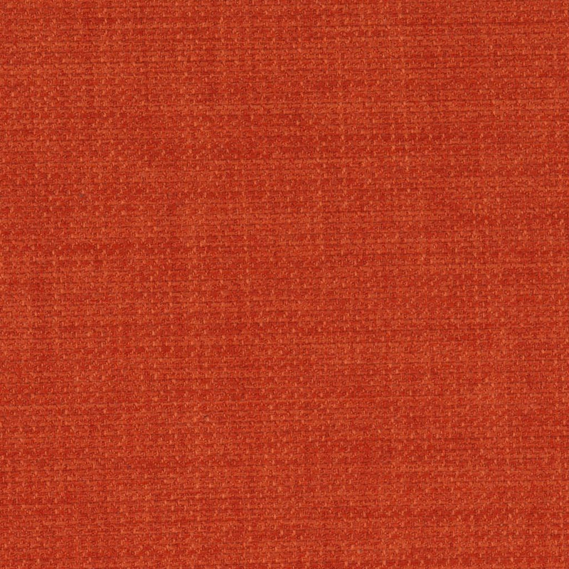Close-up of Linetta Burnt Orange contract fabric sample for care home interiors