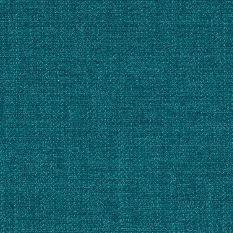 Close-up of Linetta Teal contract fabric sample for care home interiors
