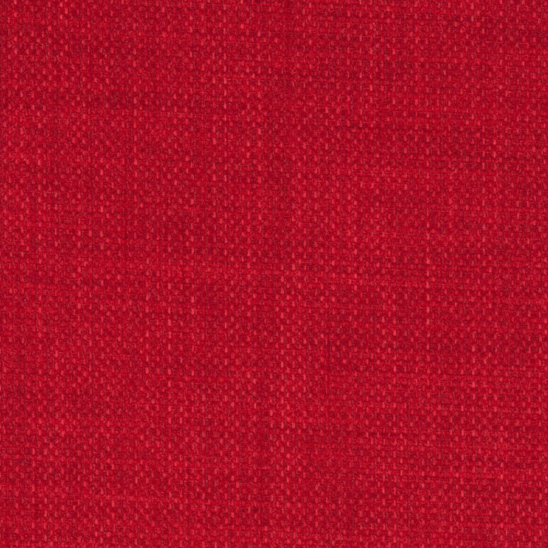 Close-up of Linetta Red contract fabric sample for care home interiors