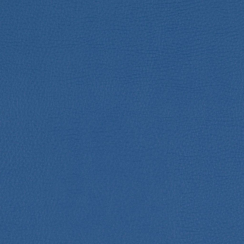 Close-up of Paint Pot Blue contract fabric sample for care home interiors