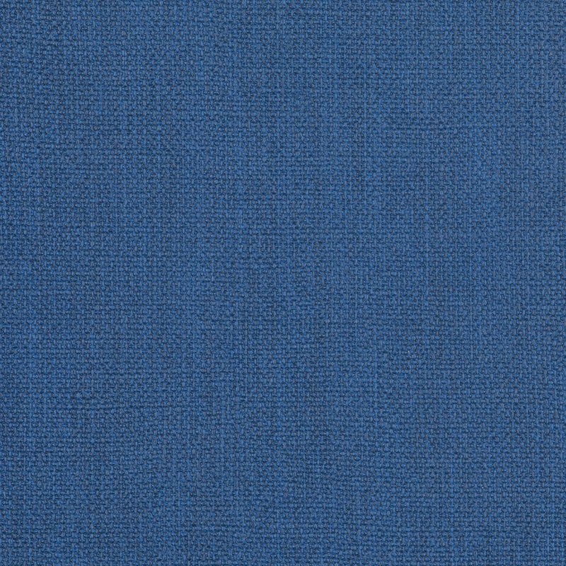 Close-up of Parody Linen Blue contract fabric sample for care home interiors