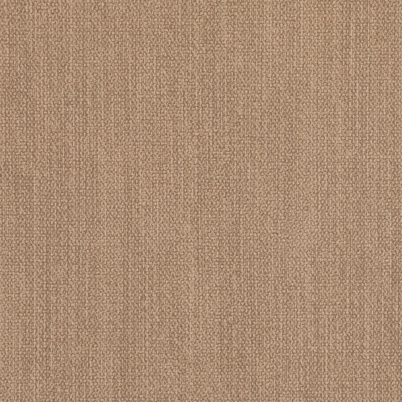 Close-up of Parody Linen Coffee contract fabric sample for care home interiors
