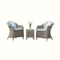 Alder 3 Piece Dining Set
