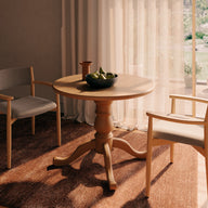 Americano 4 Seater Pedestal Dining Table