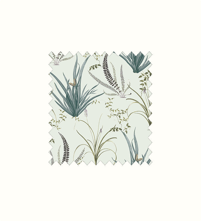 Annika Eau de Nil contract fabric sample for care home interiors