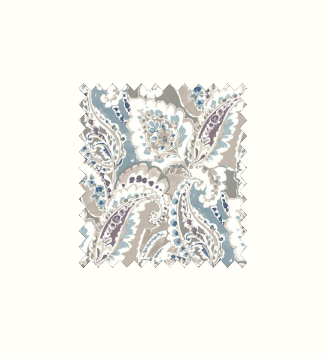 Aretha Reduced contract fabric sample for care home interiors