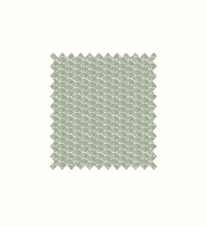 Ayumi Fern contract fabric sample for care home interiors