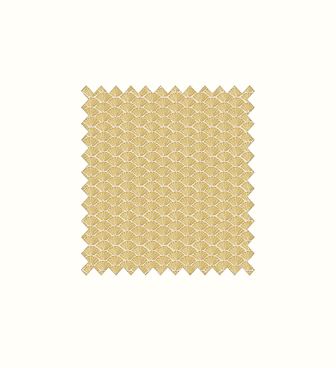Ayumi Ochre contract fabric sample for care home interiors