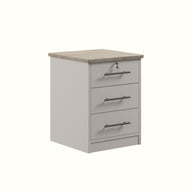 Bronson 3 Drawer Bedside