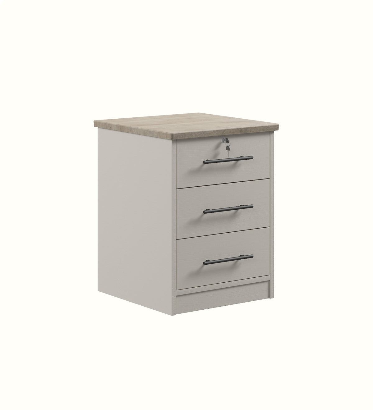 Bronson 3 Drawer Bedside