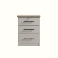 Bronson 3 Drawer Bedside