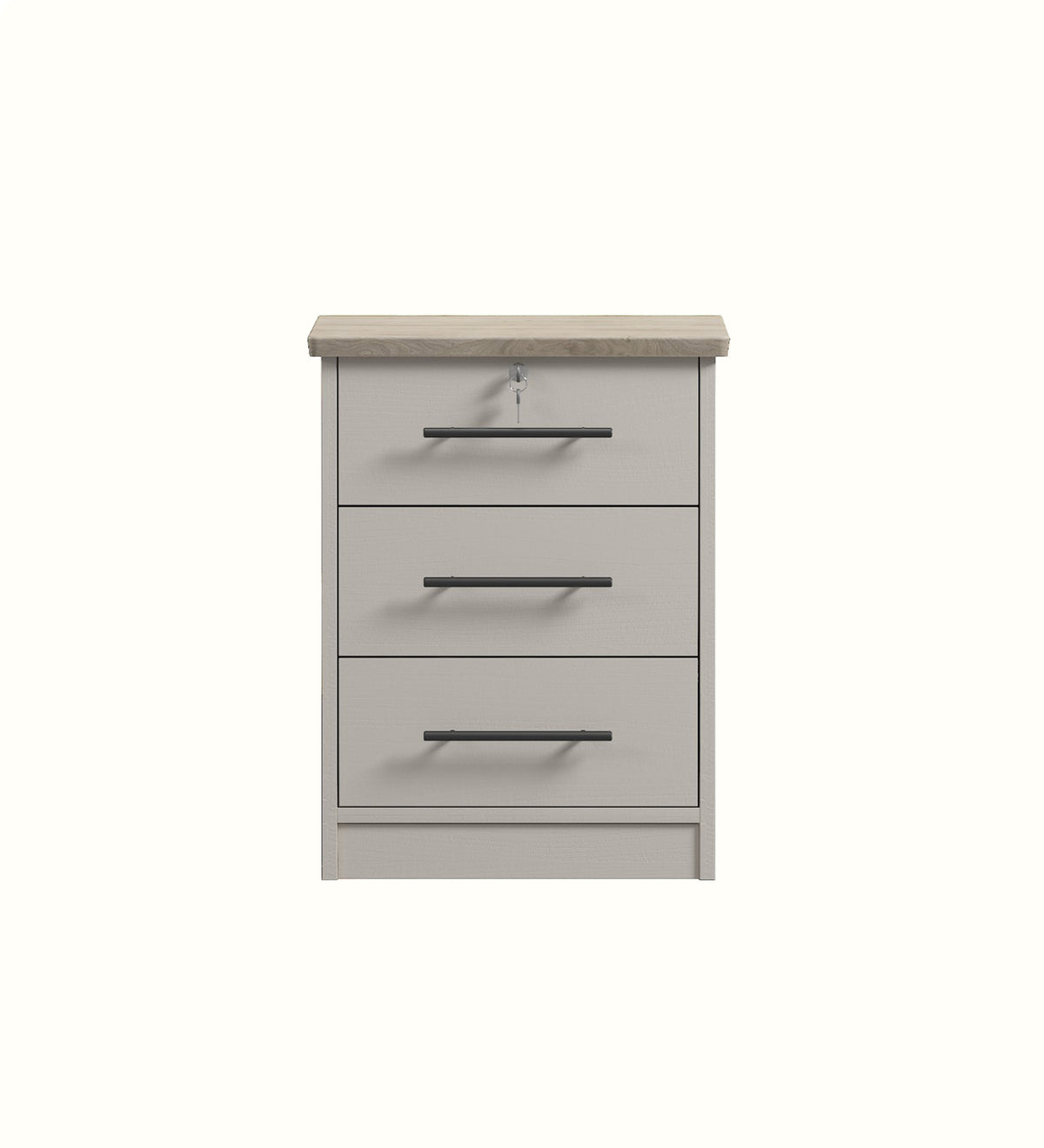 Bronson 3 Drawer Bedside