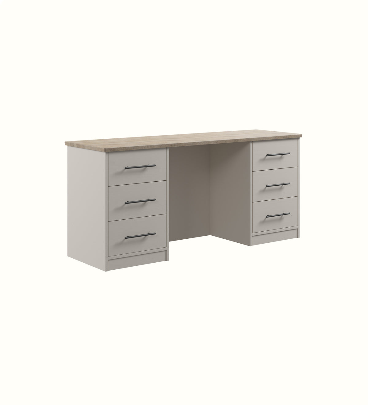 Bronson 6 Drawer Desk