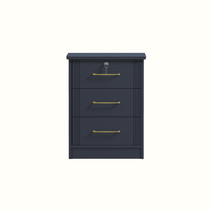 Ellington 3 Drawer Bedside