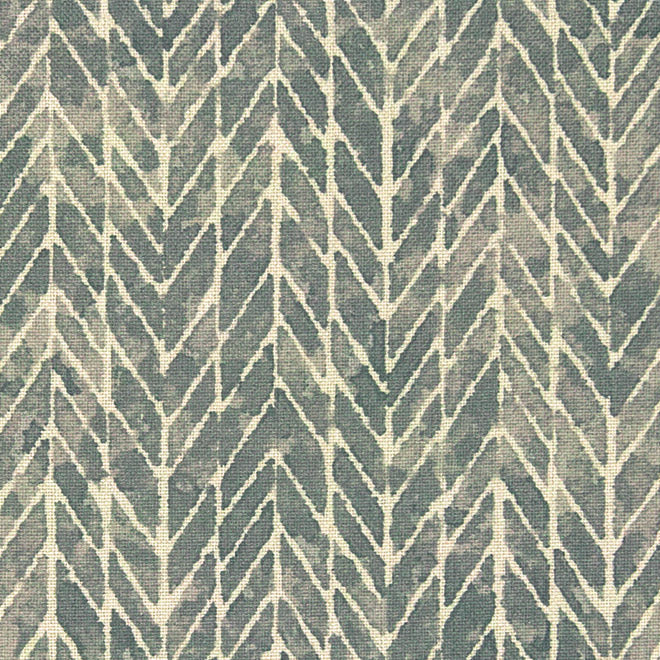 Close-up of Bark Azure contract fabric sample for care home interiors