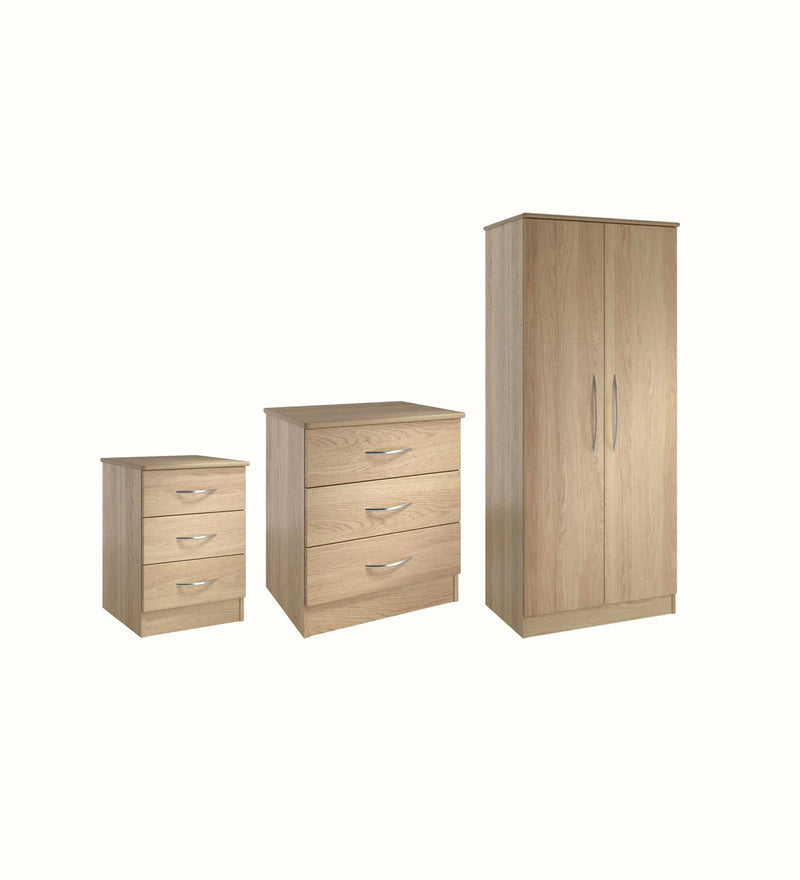 Burton bedroom furniture bundle for a care home bedroom