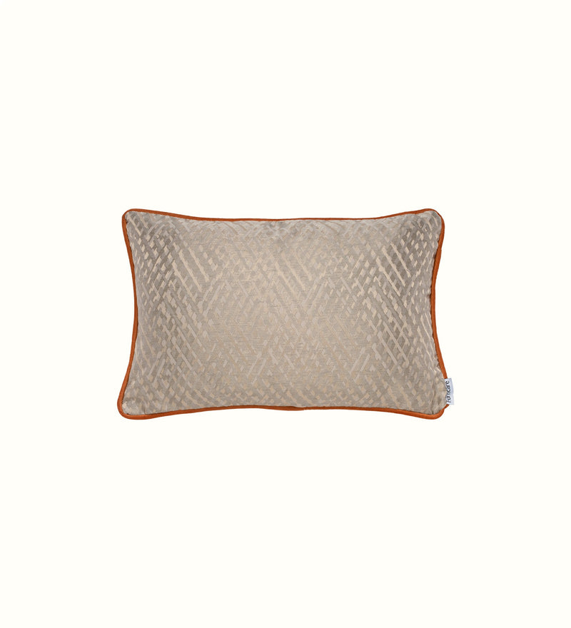 Decorative bed cushion for elderly care interiors