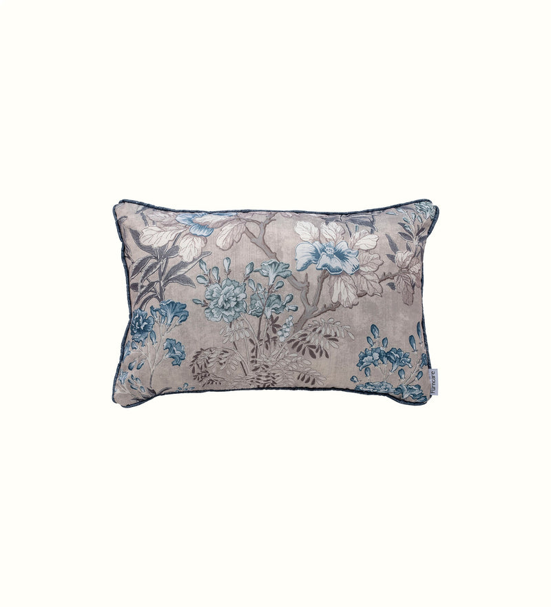 Decorative bed cushion for elderly care interiors