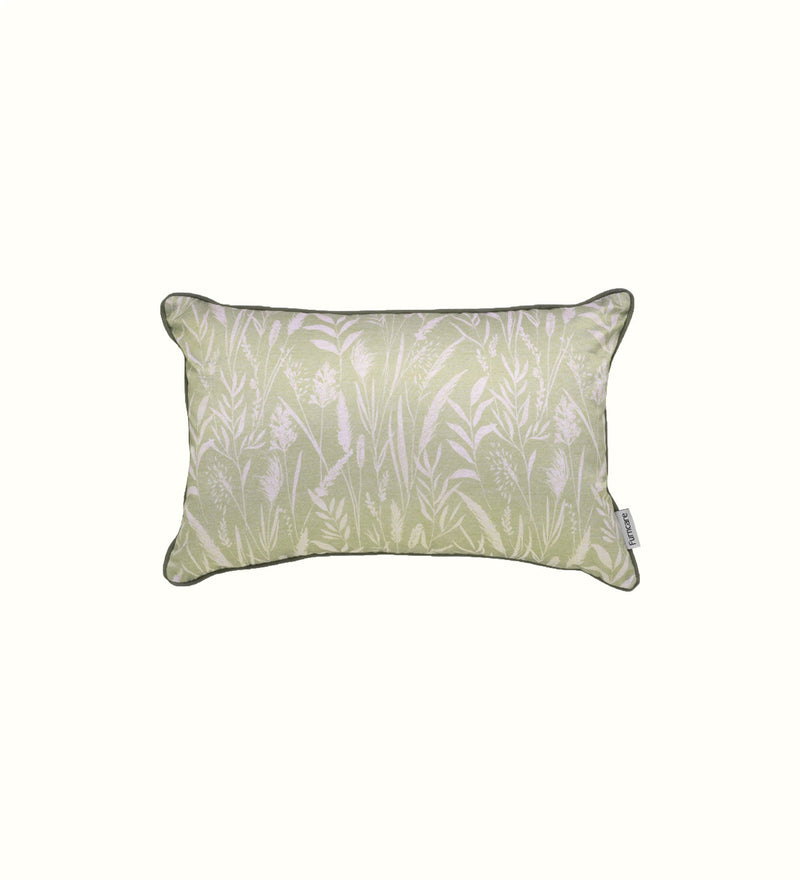 Decorative bed cushion for elderly care interiors