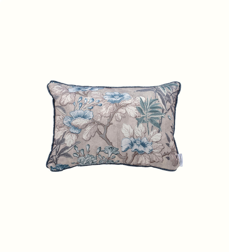 Decorative chair cushion for elderly care interiors