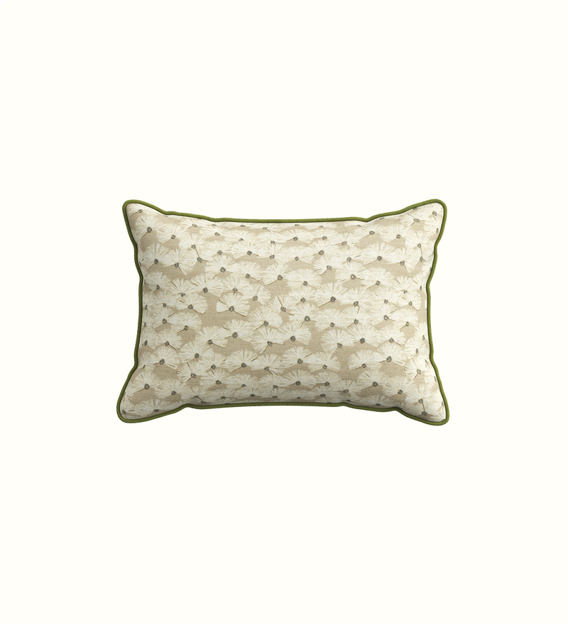 Decorative cushion for elderly care interiors