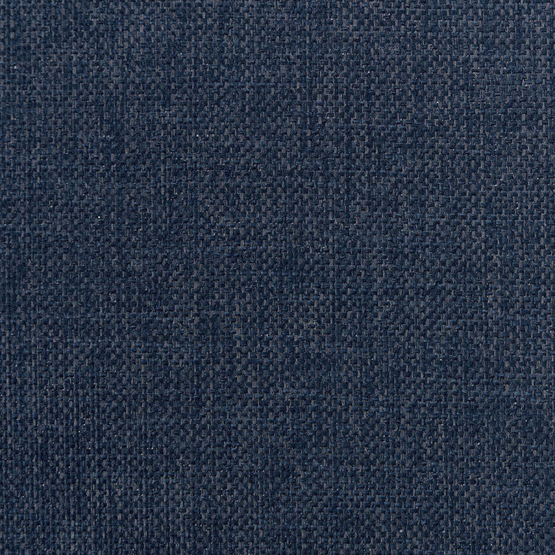 Close-up of Compass Indigo contract fabric sample for care home interiors