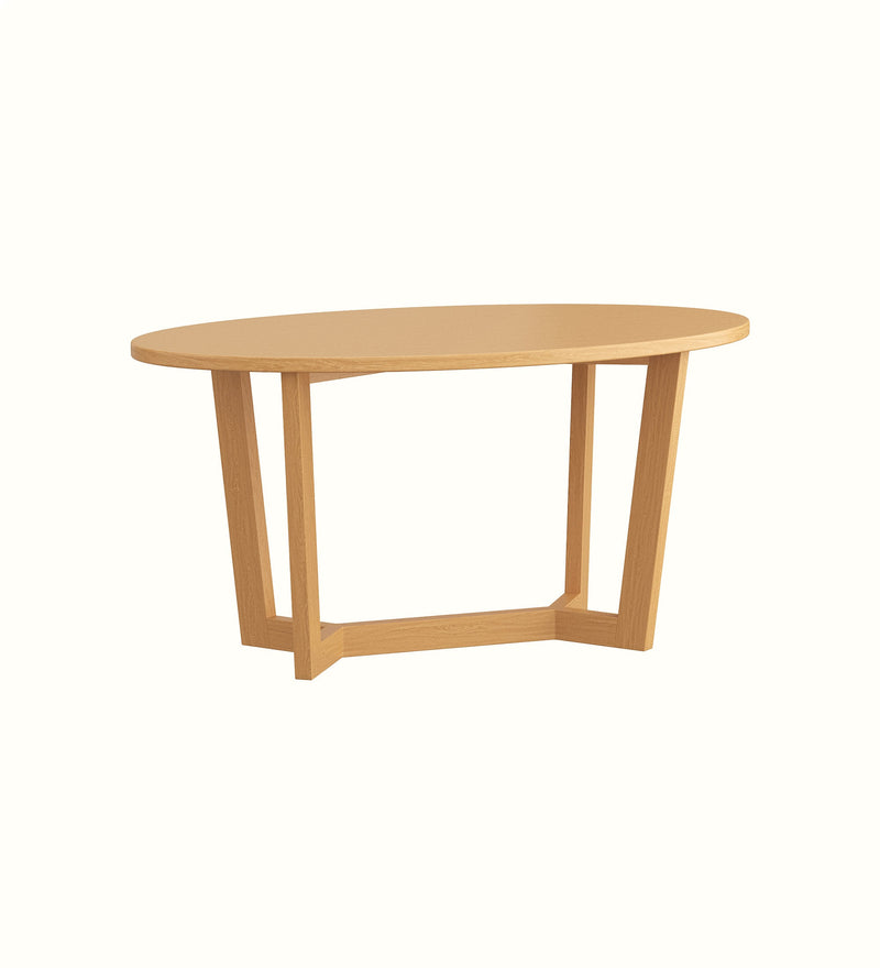 Denali oval dining table for a care home dining room