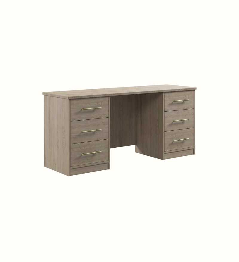 Care home desk configuration, view 1