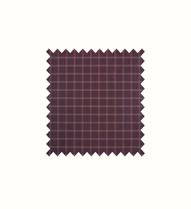 Dornach Aubergine contract fabric sample for care home interiors